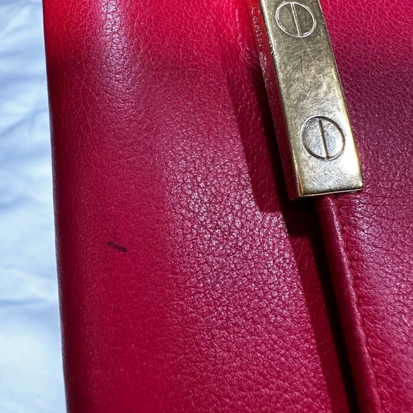 Cartier Vintage Dark Pink Long Love Wallet. EUC - Picture 6 of 6